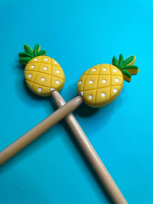 Comma Craft - Knitting Point Protectors - Pineapple