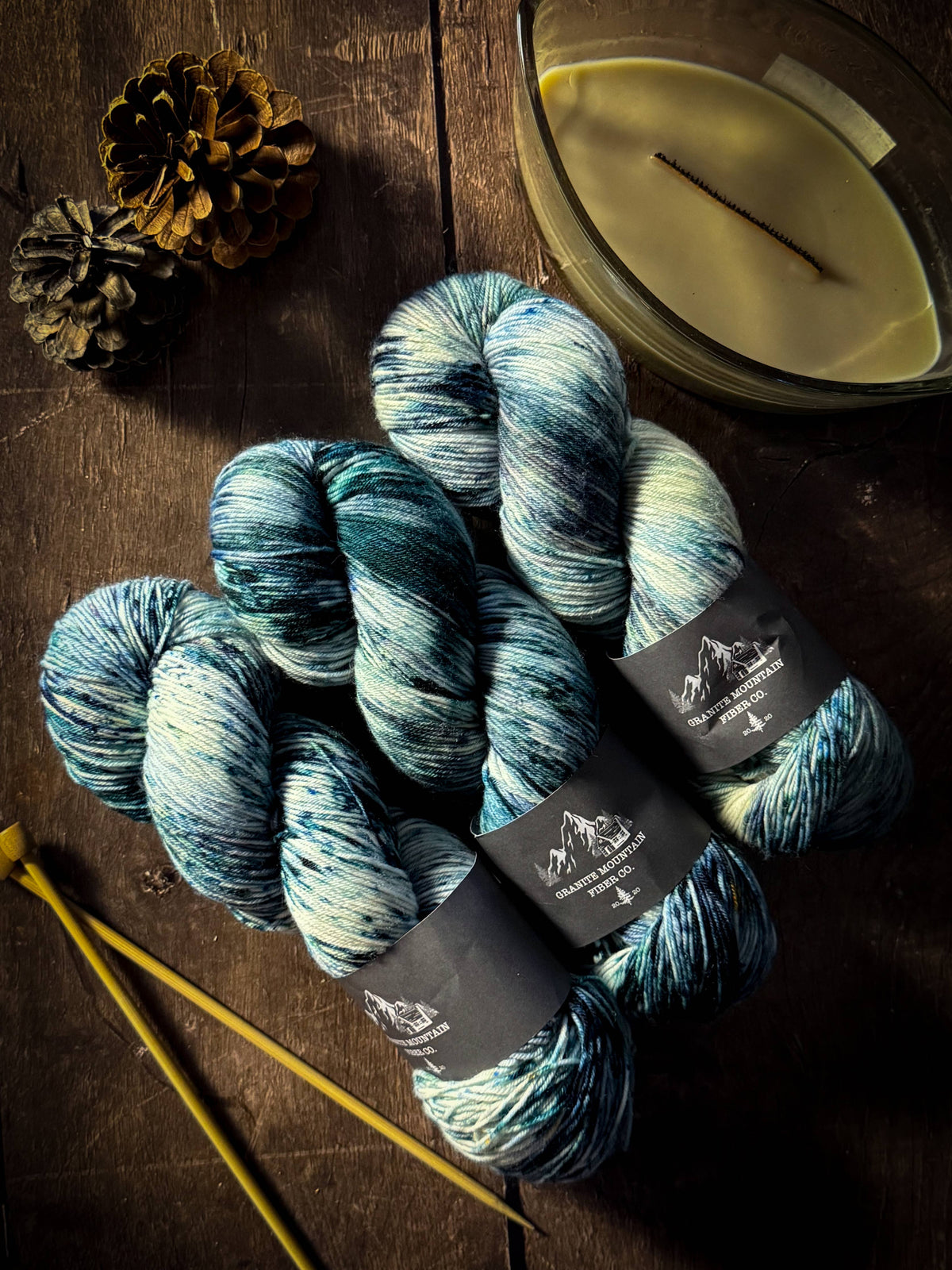 Granite Mountain Fiber Co. - Colebrook Fingering Mini Skeins
