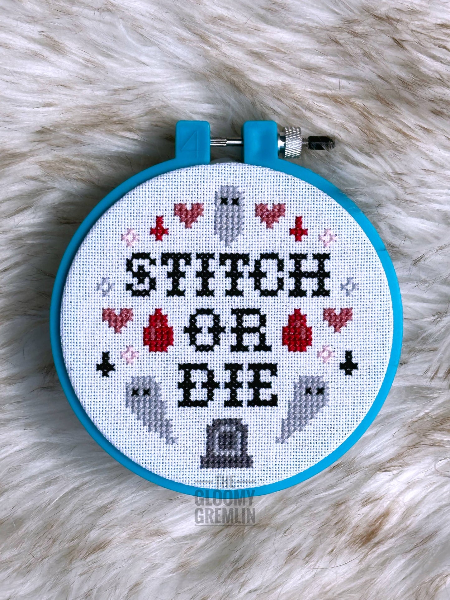 Stitch or Die - Cross Stitch Kit - Gloomy Gremlin