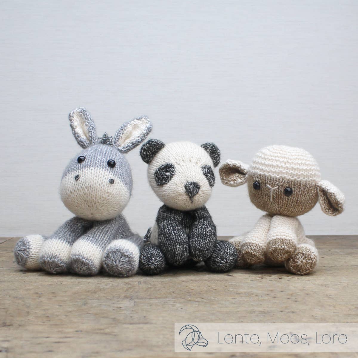 Hardicraft DIY Knitting Kit - Mees Panda