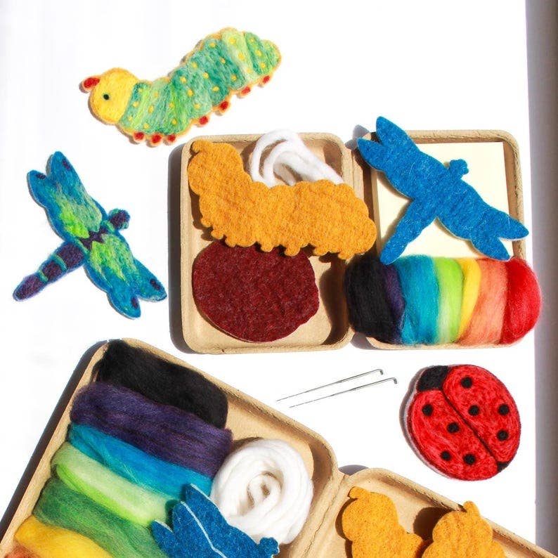 Sheep Creek Mini Bugs Felting Craft Kit