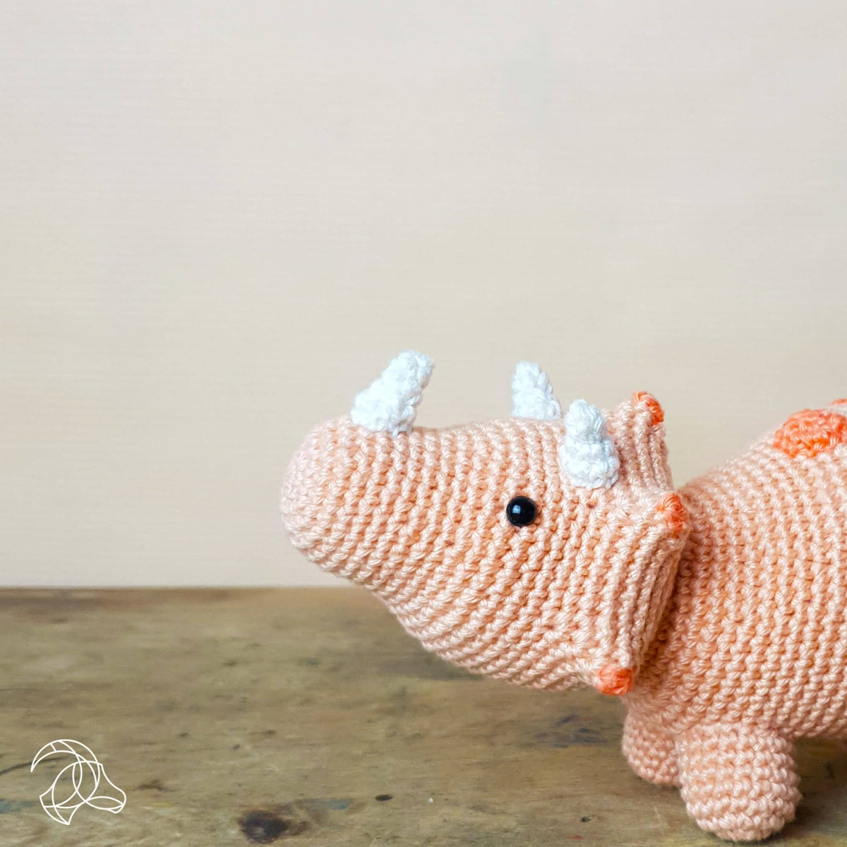 Hardicraft DIY Crochet Kit - Triceratops