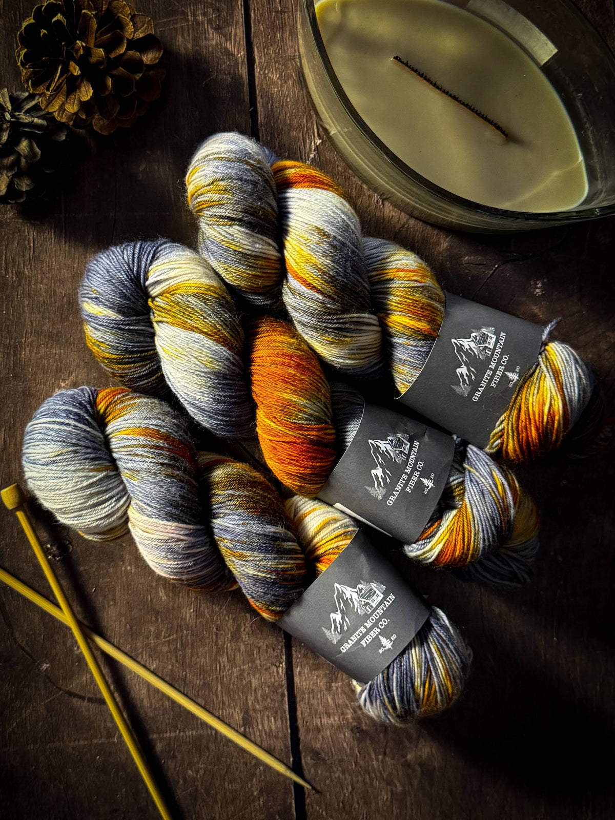 Granite Mountain Fiber Co. - Colebrook Fingering Mini Skeins