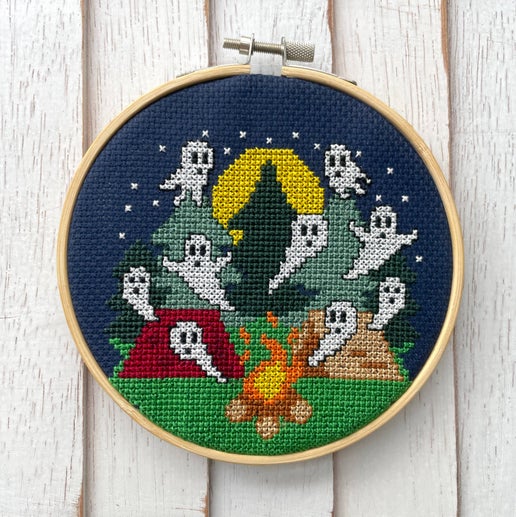 Campfire Stories Counted Cross Stitch Kit