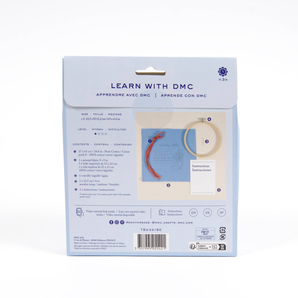 DMC Learning - Embroidery Kit