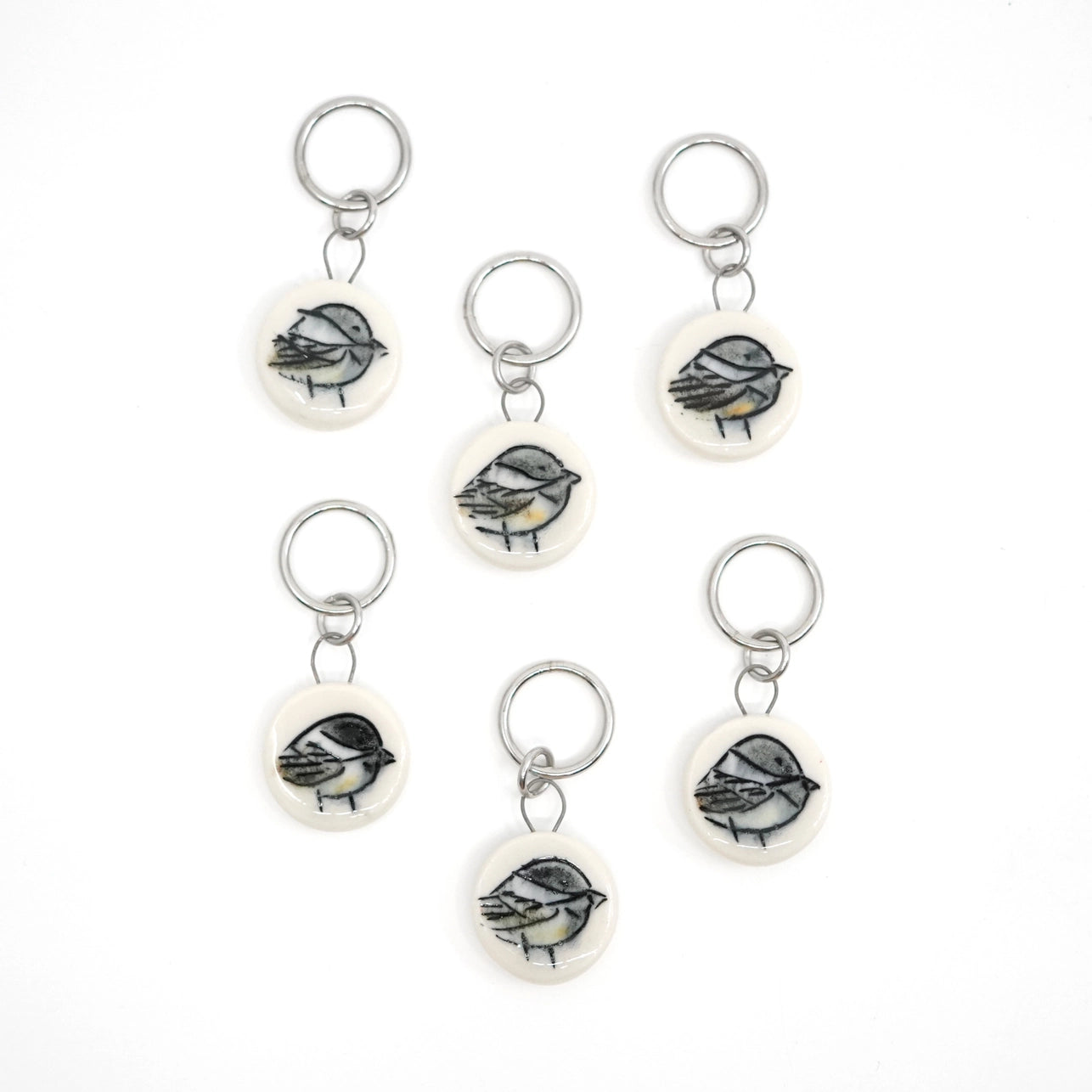 Little Bird Stitch Markers by Bri Larson