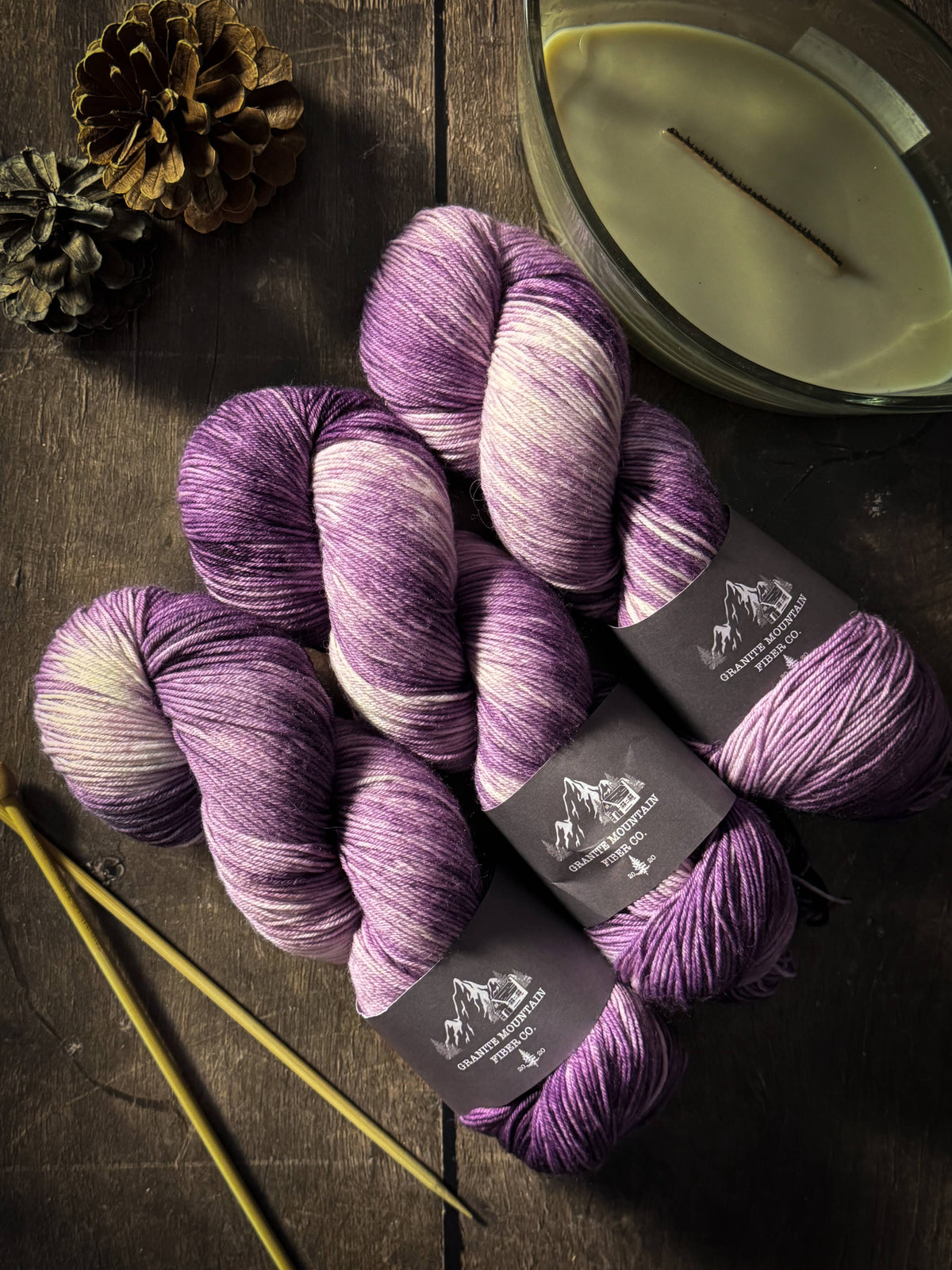 Granite Mountain Fiber Co. - Colebrook Fingering Mini Skeins