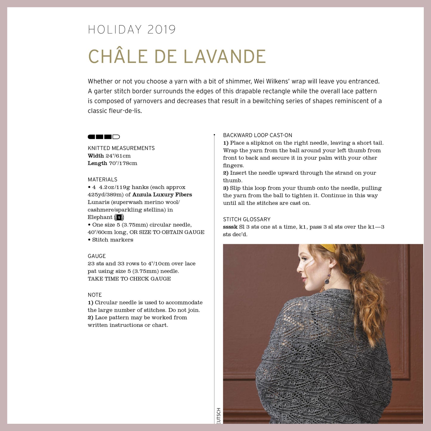 Vogue® Knitting Lace: 40 Bold & Delicate Knits