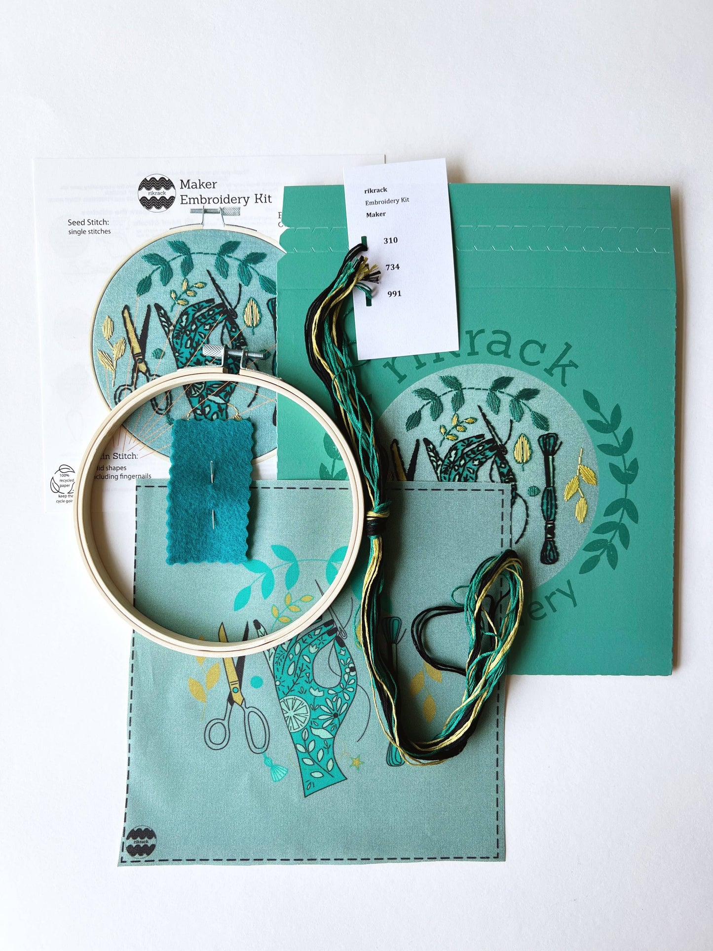 Rikrack - Maker Embroidery Kit