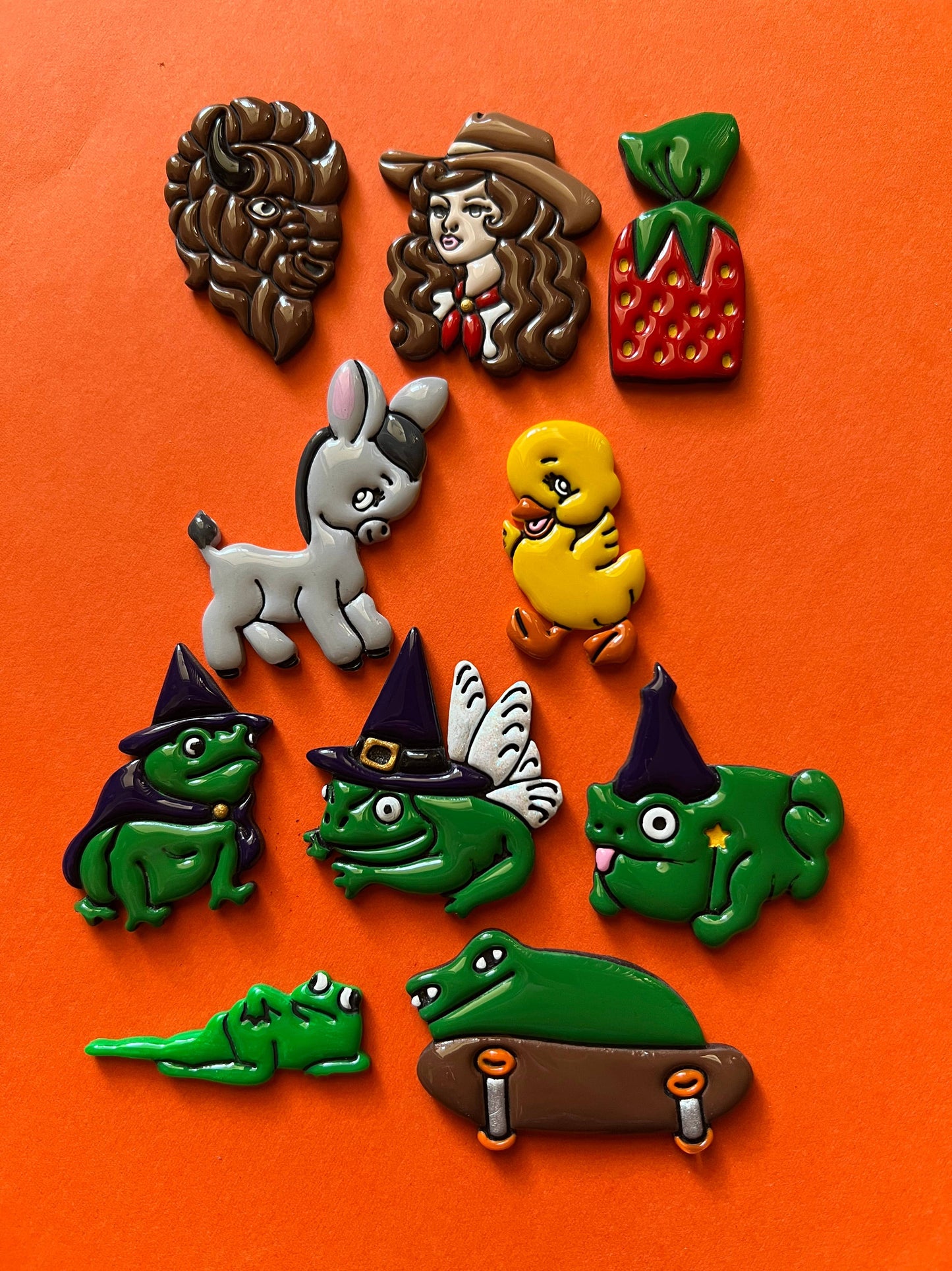 Retro and Whimsical Needle Minders - Dainty Comet