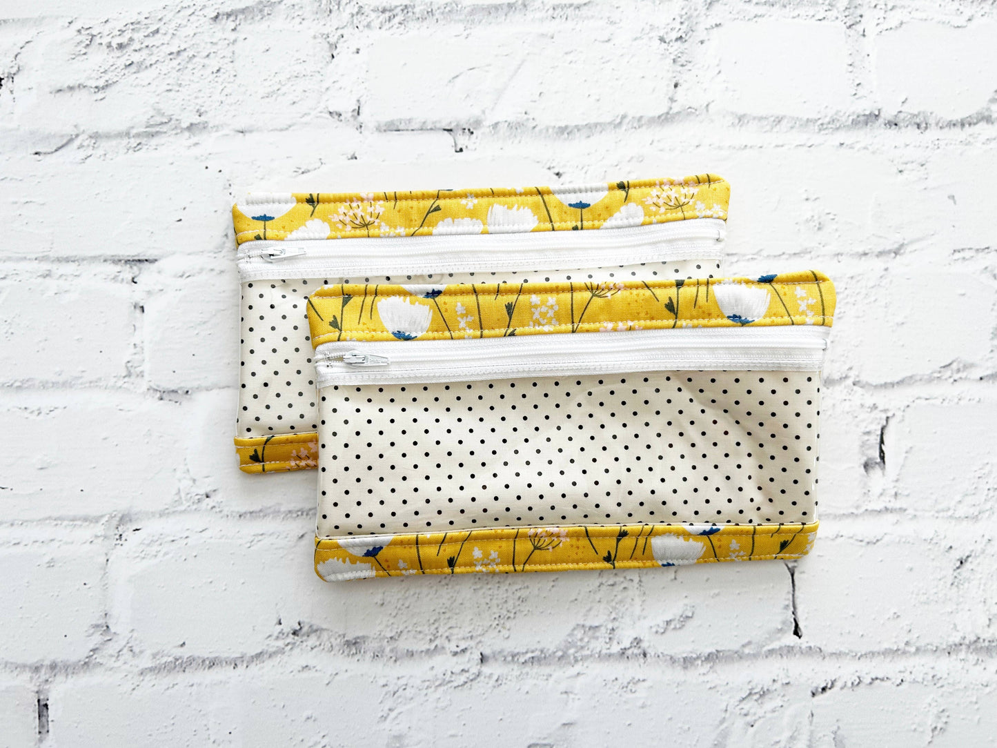 Mangham Made Pencil Bag, Back to School Pencil Pouch, Clear Pouch