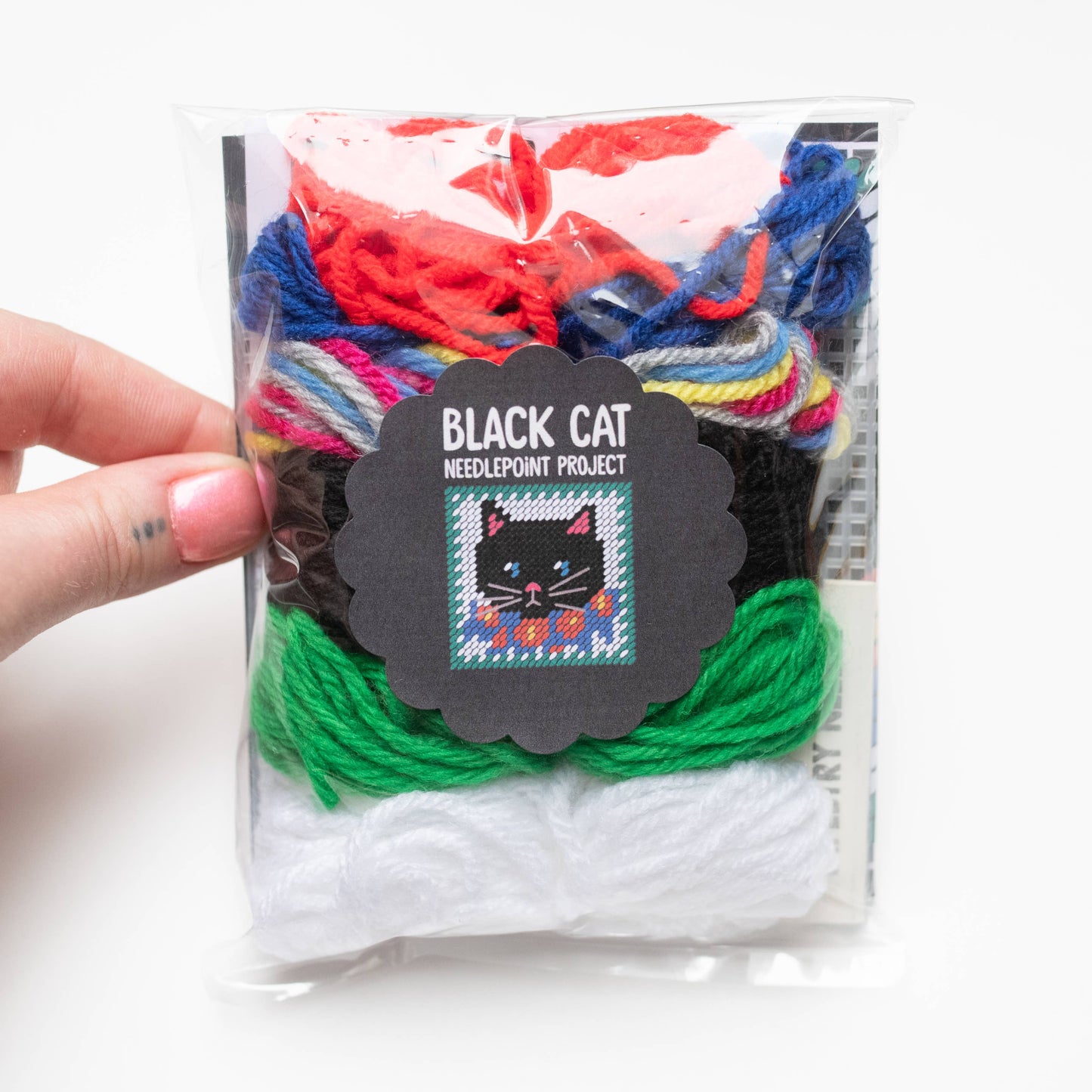 Make and Mend Black Cat Needlepoint Kit