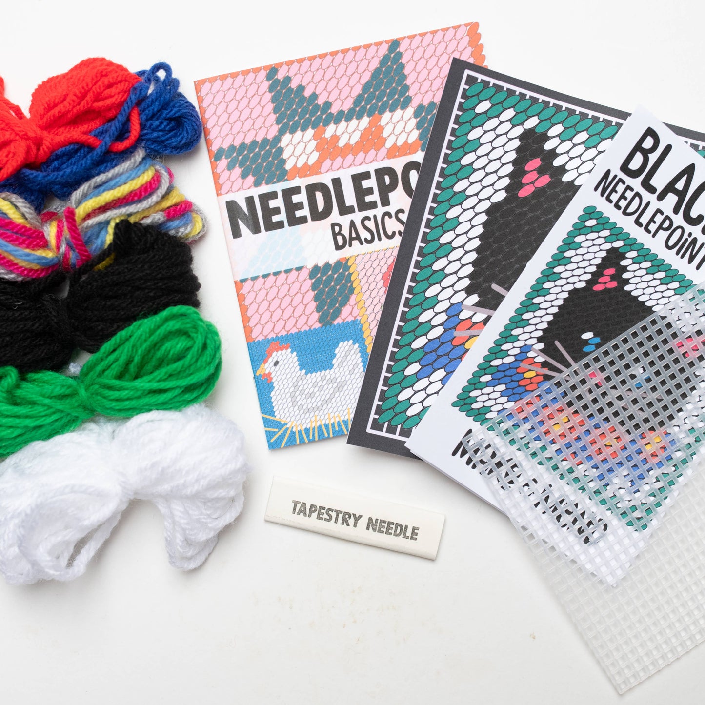 Make and Mend Black Cat Needlepoint Kit