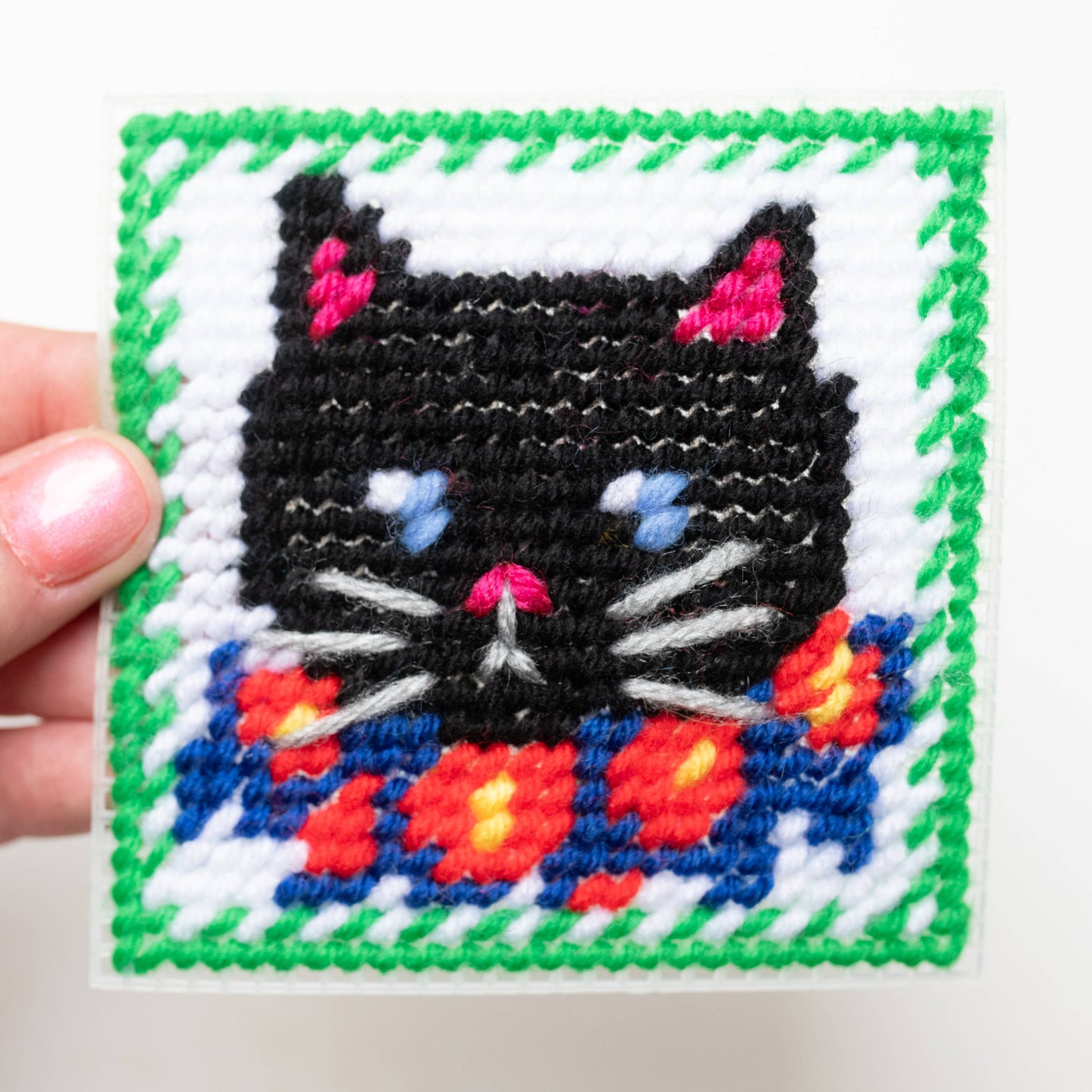 Make and Mend Black Cat Needlepoint Kit