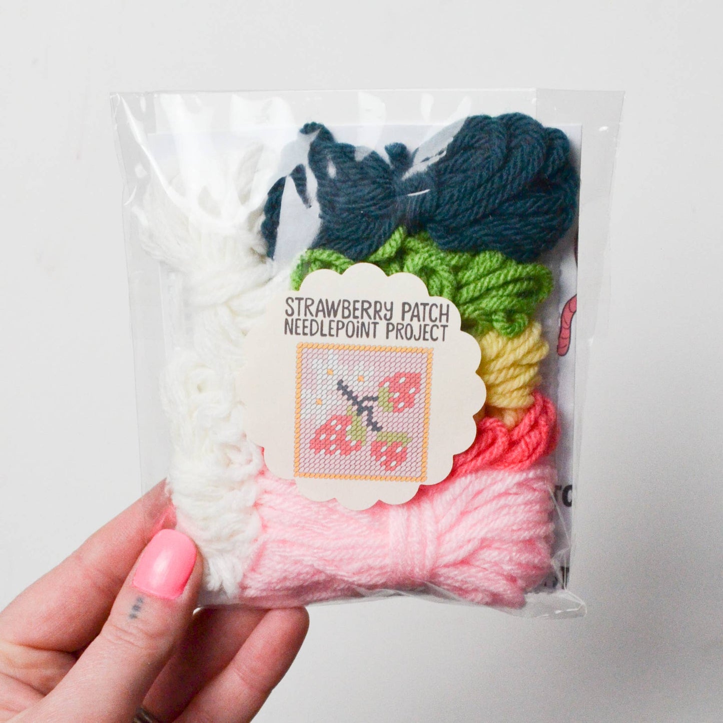 Make and Mend Strawberry Patch Needlepoint Kit