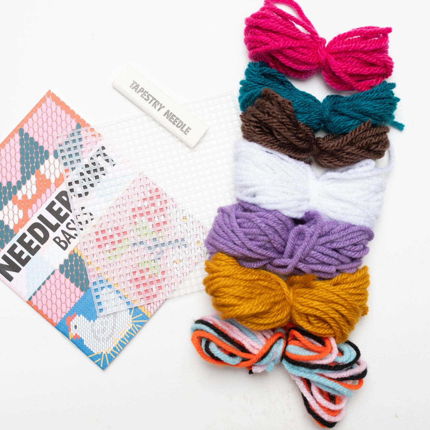 Make and Mend White Cat Needlepoint Kit