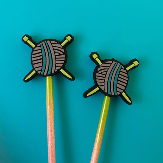 Comma Craft Knitting needle point protectors - EXCLUSIVE yarn needles