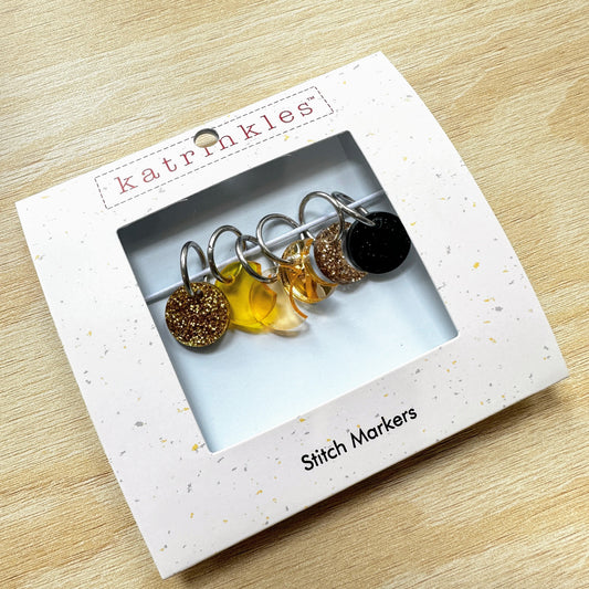 Katrinkles Eclipse Stitch Marker Set
