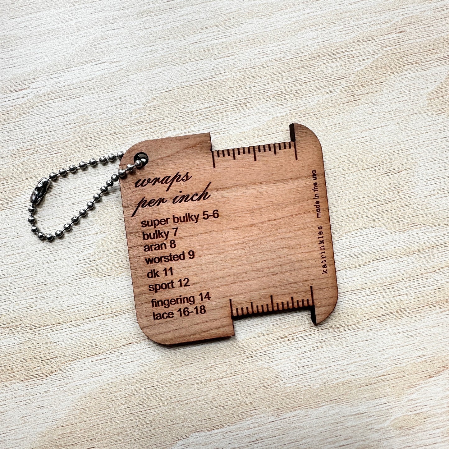 Katrinkles Wraps Per Inch Mini Tool
