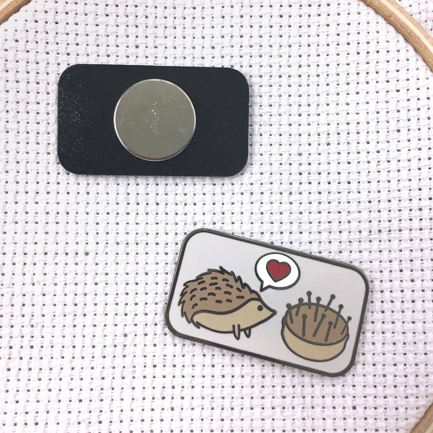 Snarky Crafter Hedgehog Pincushion Love Needle Minder: Needle Minder