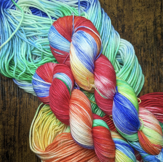 Briar Patch Fibre Co - Iris - BFL Sock