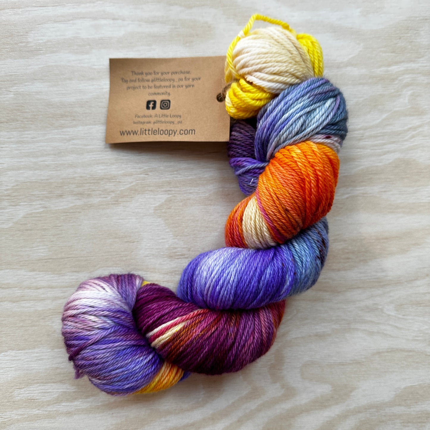 Little Loopy Yarn - Sunset at Bok