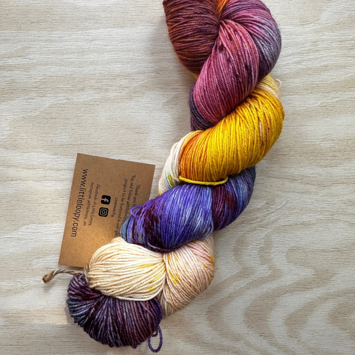 Little Loopy Yarn - Sunset at Bok
