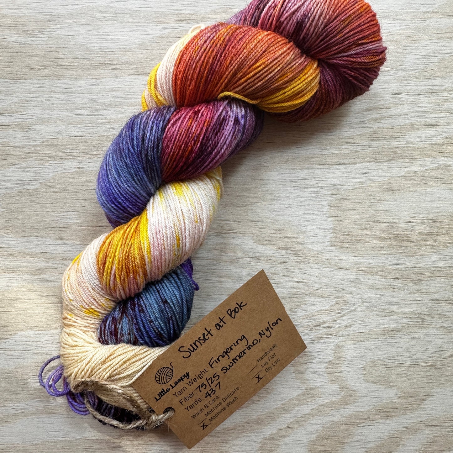 Little Loopy Yarn - Sunset at Bok