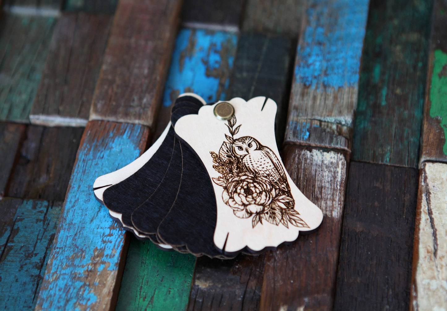 Sunrise Grove - Owl Needle Minder for Sewing, Embroidery & Cross Stitch