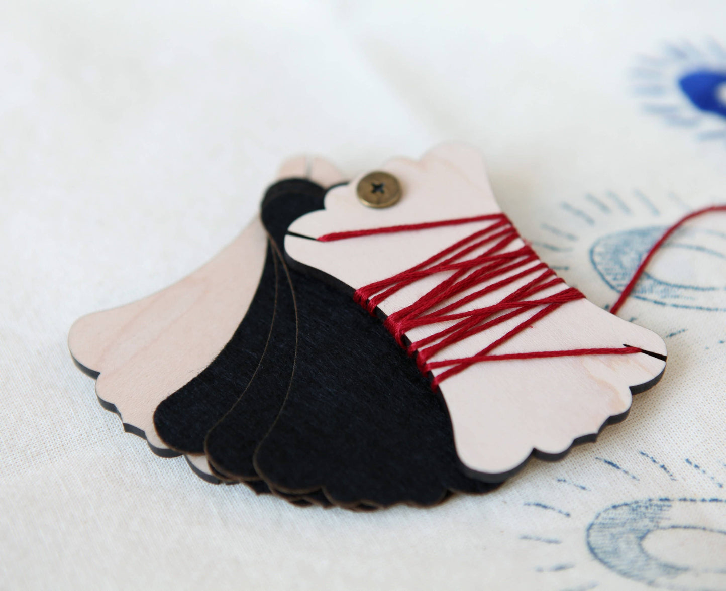 Sunrise Grove - Owl Needle Minder for Sewing, Embroidery & Cross Stitch