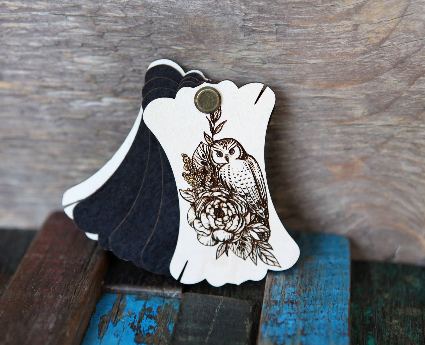 Sunrise Grove - Owl Needle Minder for Sewing, Embroidery & Cross Stitch