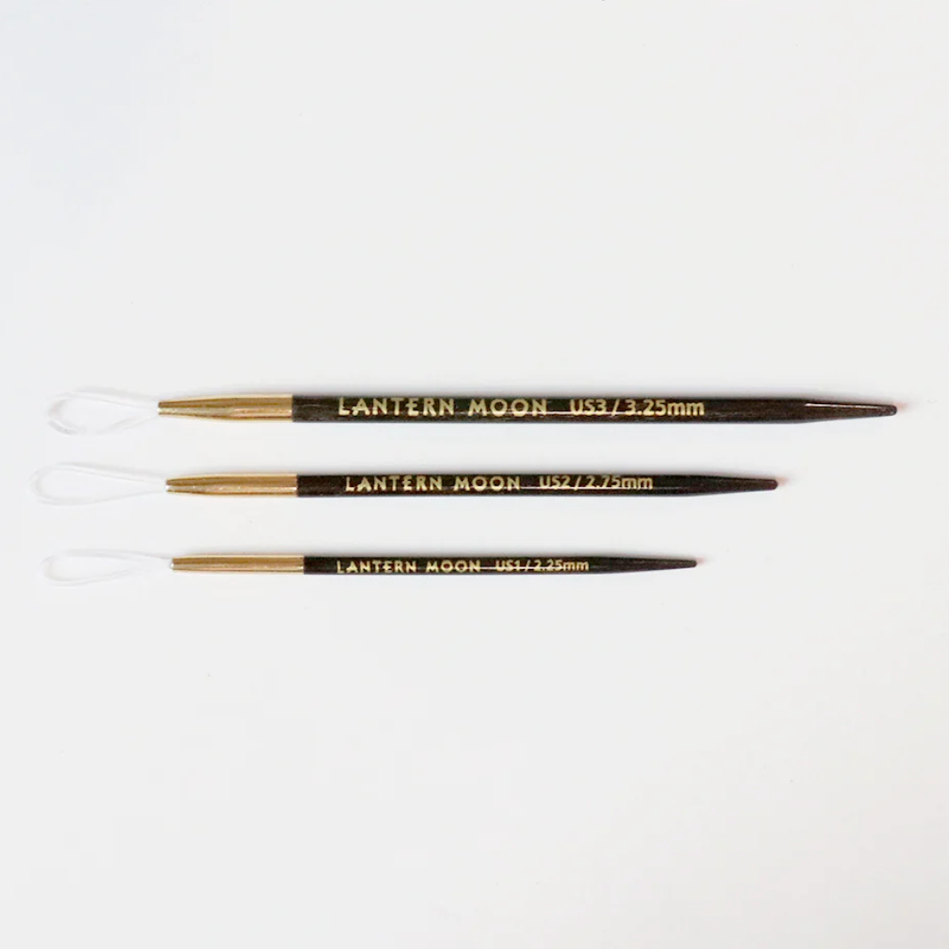 Lantern Moon Ebony finishing needles