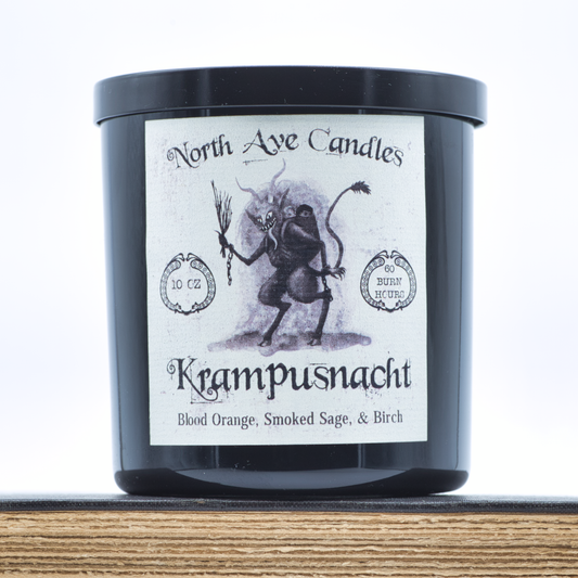 Holiday Candle / Krampus - Blood Orange, Sage, Smoked Cedar