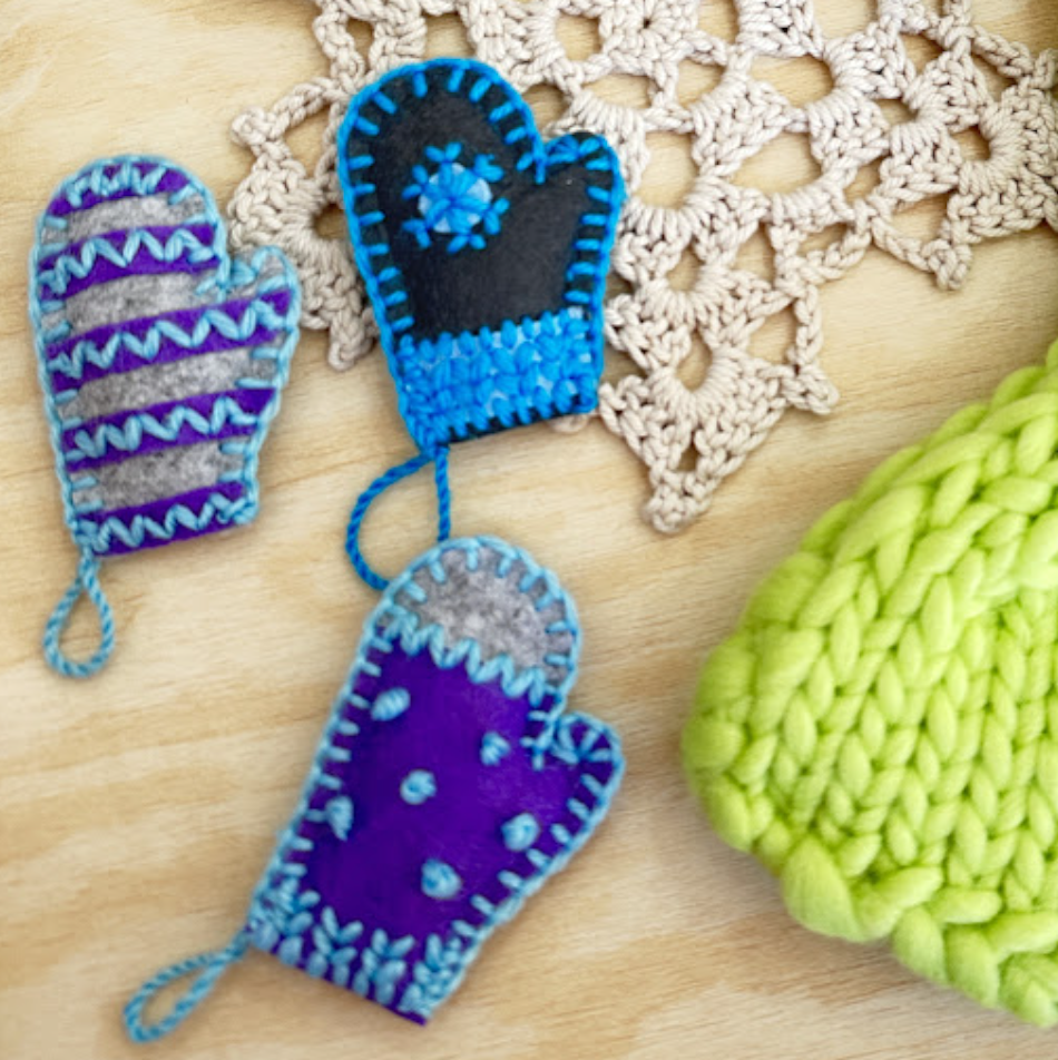 Make and Take - Mitten Ornament