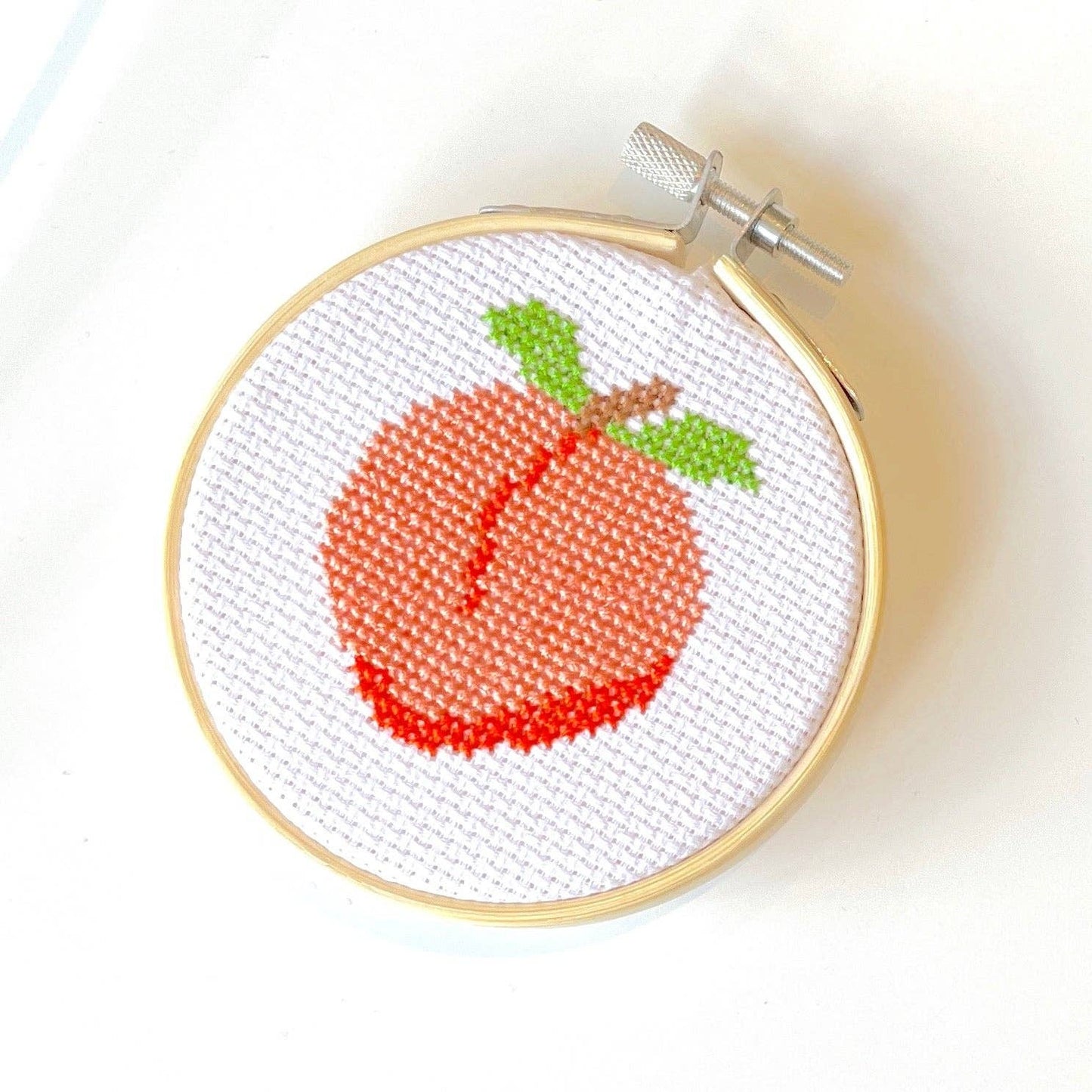 Spot Colors: Peach Cross Stitch Kit
