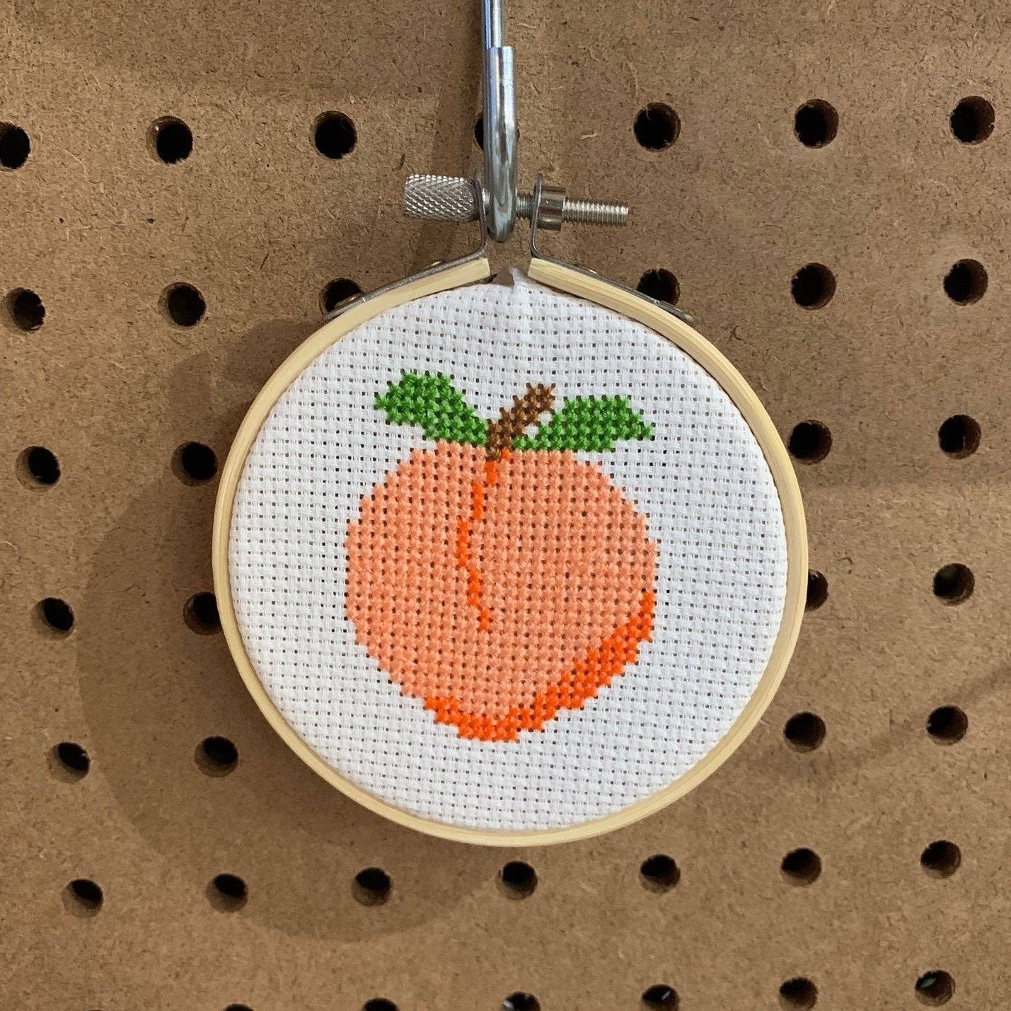 Spot Colors: Peach Cross Stitch Kit