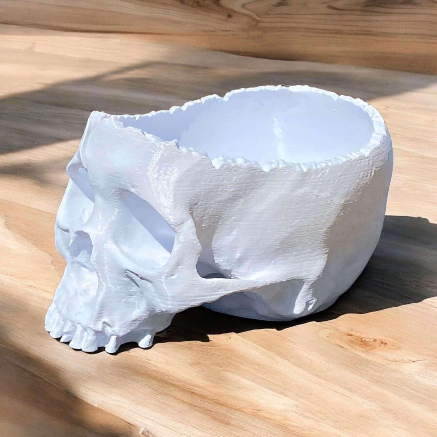 Gothic Skull Yarn Bowl - 3D Printed