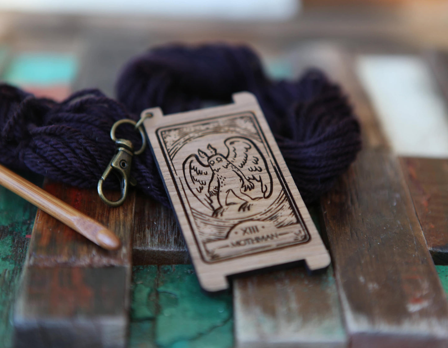 Sunrise Grove - Mothman Tarot WPI Gauge Ruler