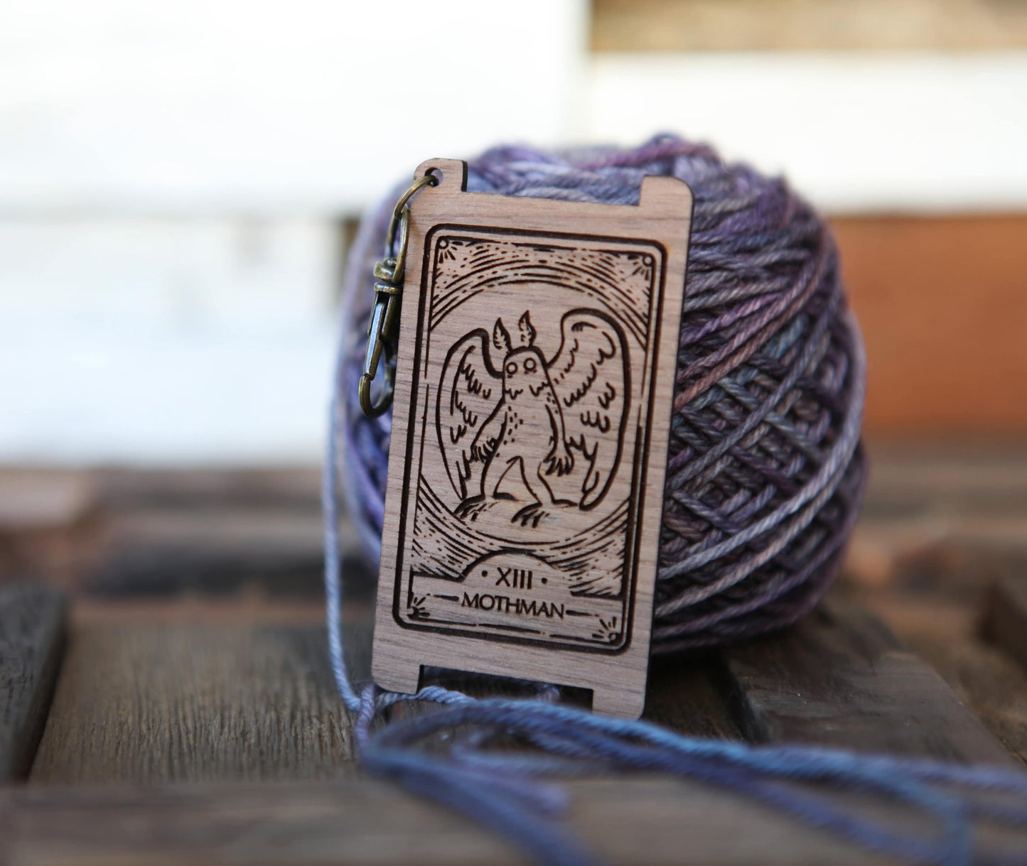 Sunrise Grove - Mothman Tarot WPI Gauge Ruler