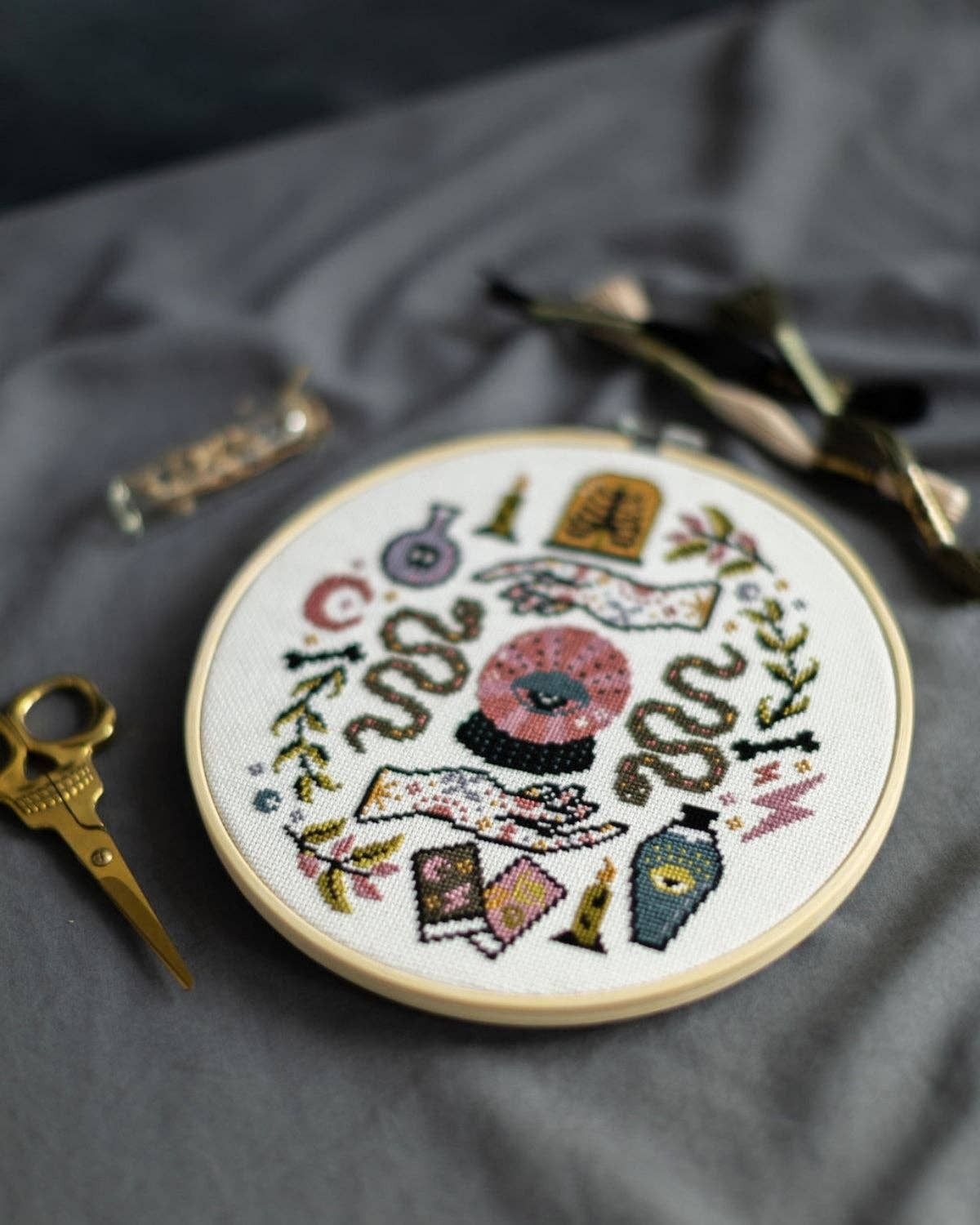Innocent Bones 'Strange & Unusual' Cross Stitch Kit