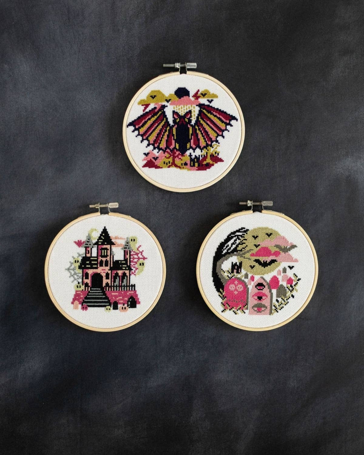 Innocent Bones 'The Haunted House' Cross Stitch Kit