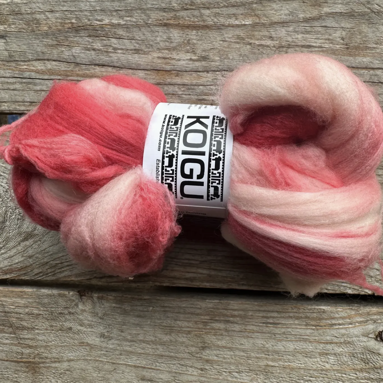 KOIGU Merino Fiber - 50g Roving Bundles
