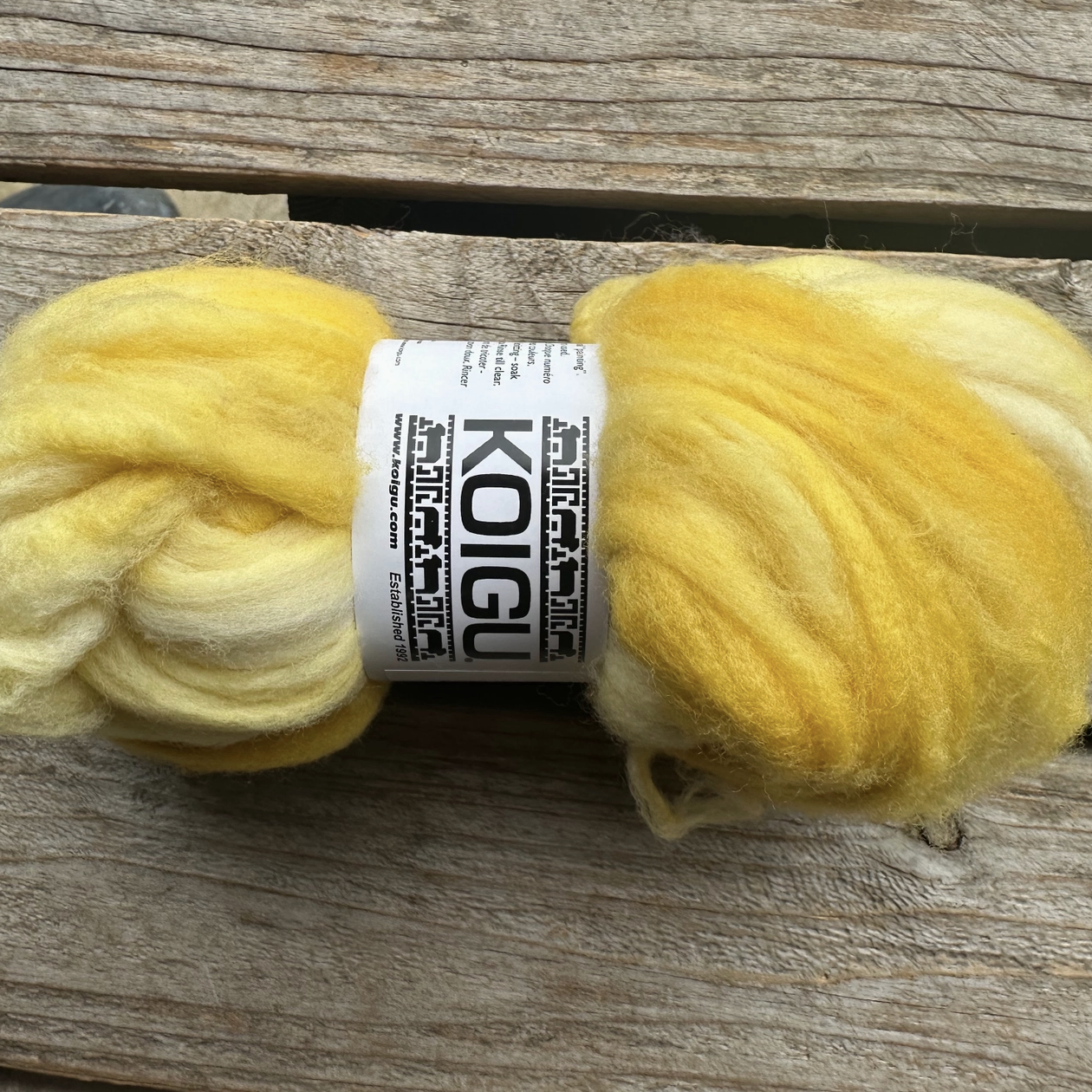 KOIGU Merino Fiber - 50g Roving Bundles
