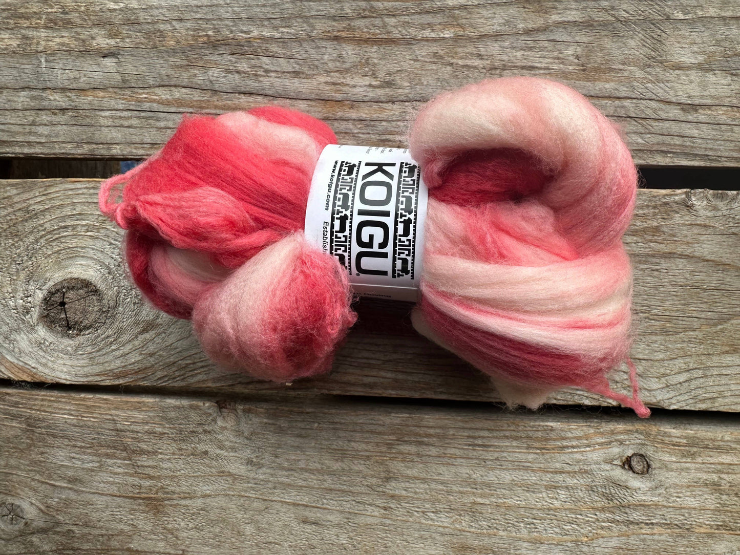 KOIGU Merino Fiber - 50g Roving Bundles
