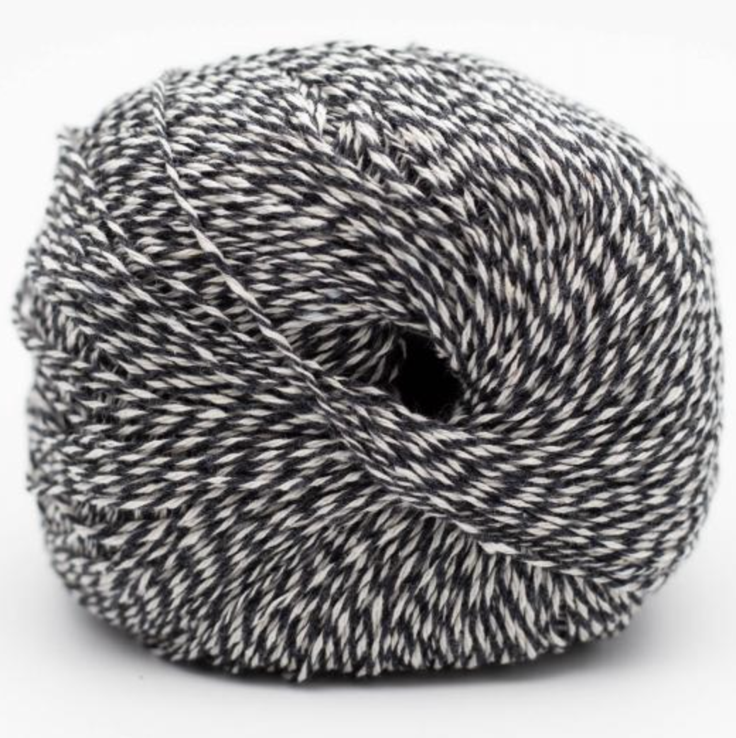 Reborn Denim, recycled  yarn varigated by Kremke Soul Wool