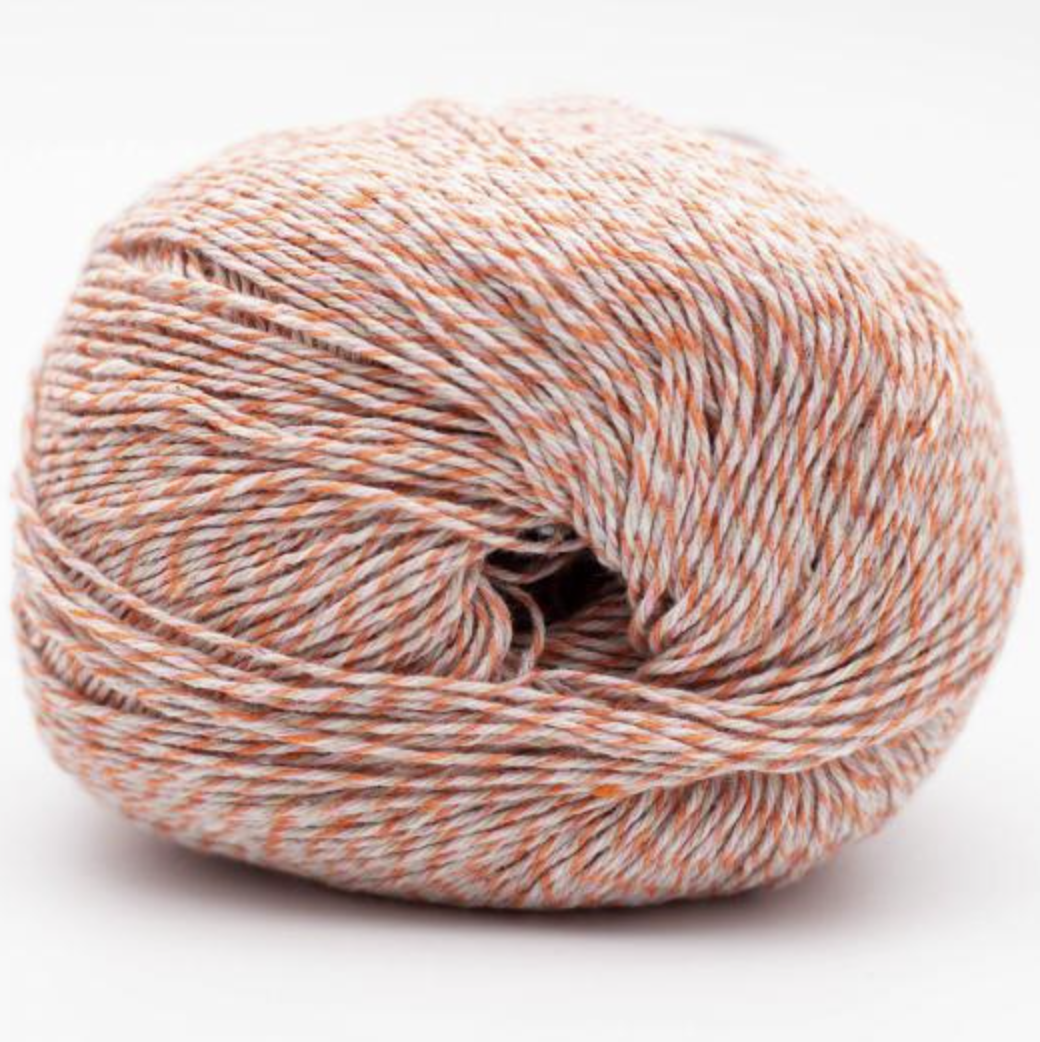 Reborn Denim, recycled  yarn varigated by Kremke Soul Wool